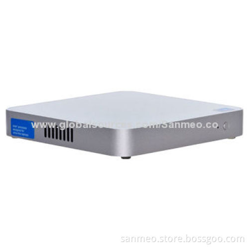 Mini-ITX cases, dual LAN port, thin client 2*Ethernet, fanless 8gb SSD with HDMI support 1080P/WiFi
